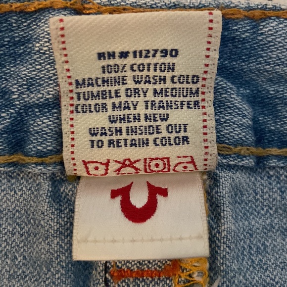 True Religion, Girls Sz 14, Distressed Skirt - Picture 5 of 6